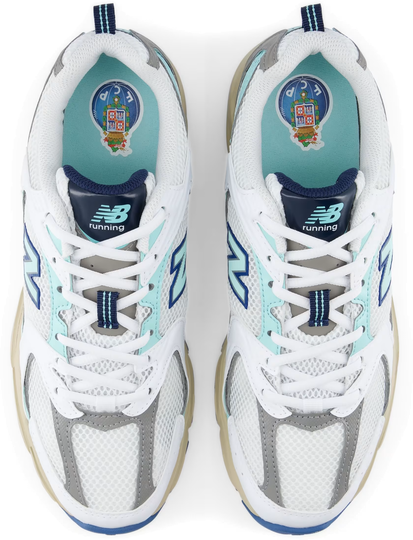 New Balance 530 "White Blue Light Silver Metallic"