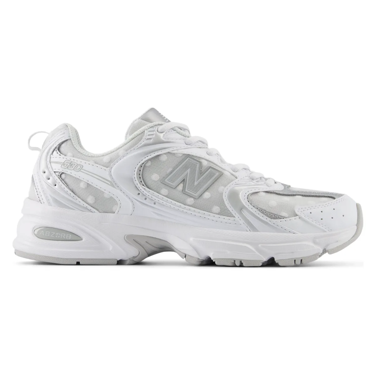 New Balance 530 "White Metallic Polka Dots"