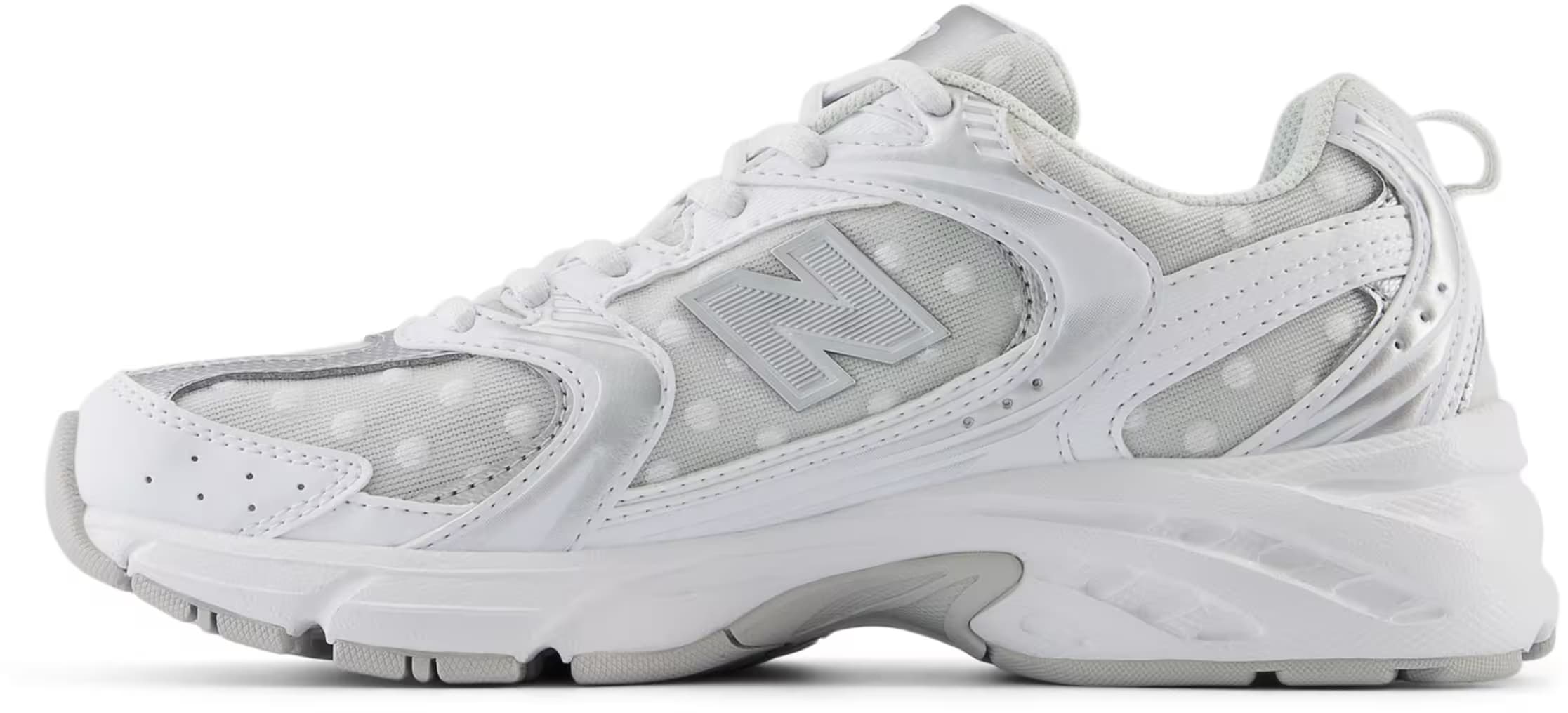 New Balance 530 "White Metallic Polka Dots"