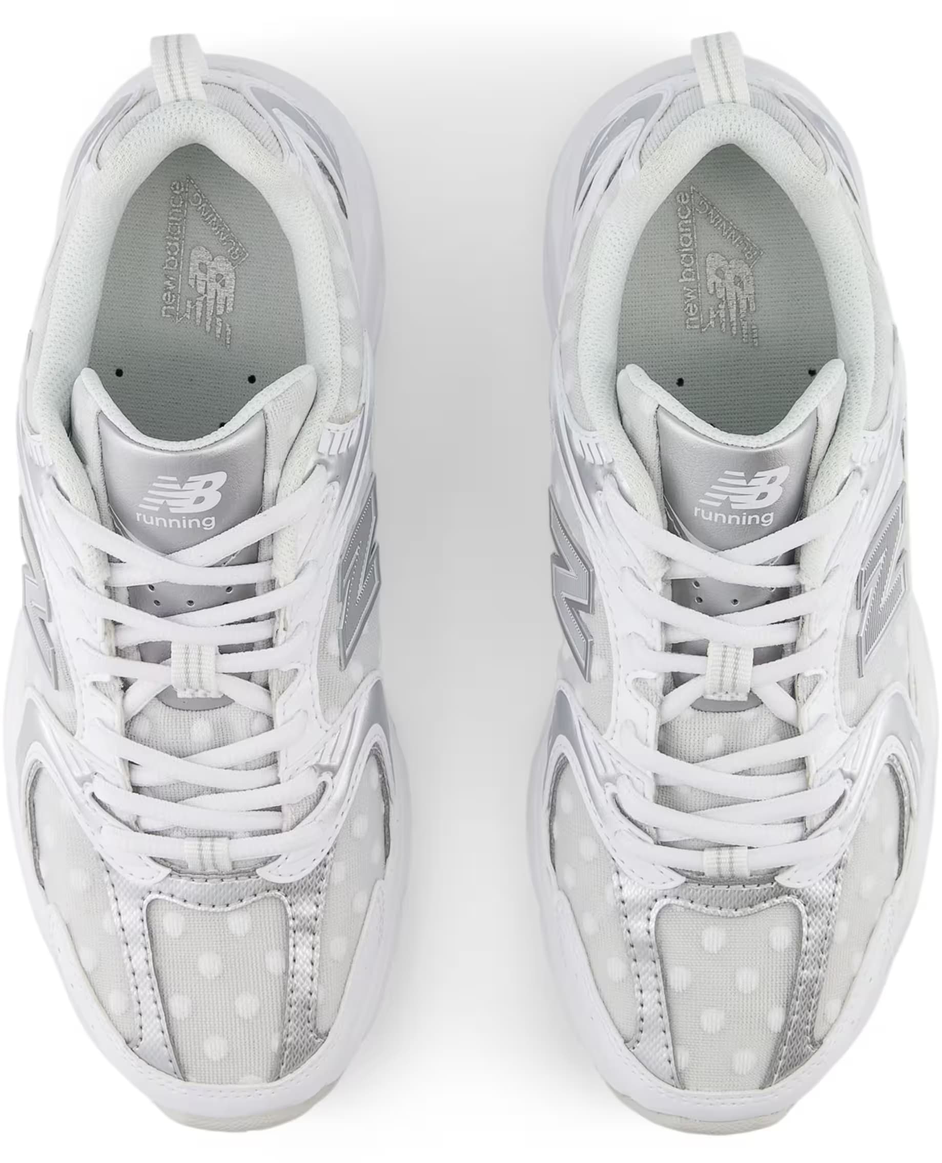 New Balance 530 "White Metallic Polka Dots"