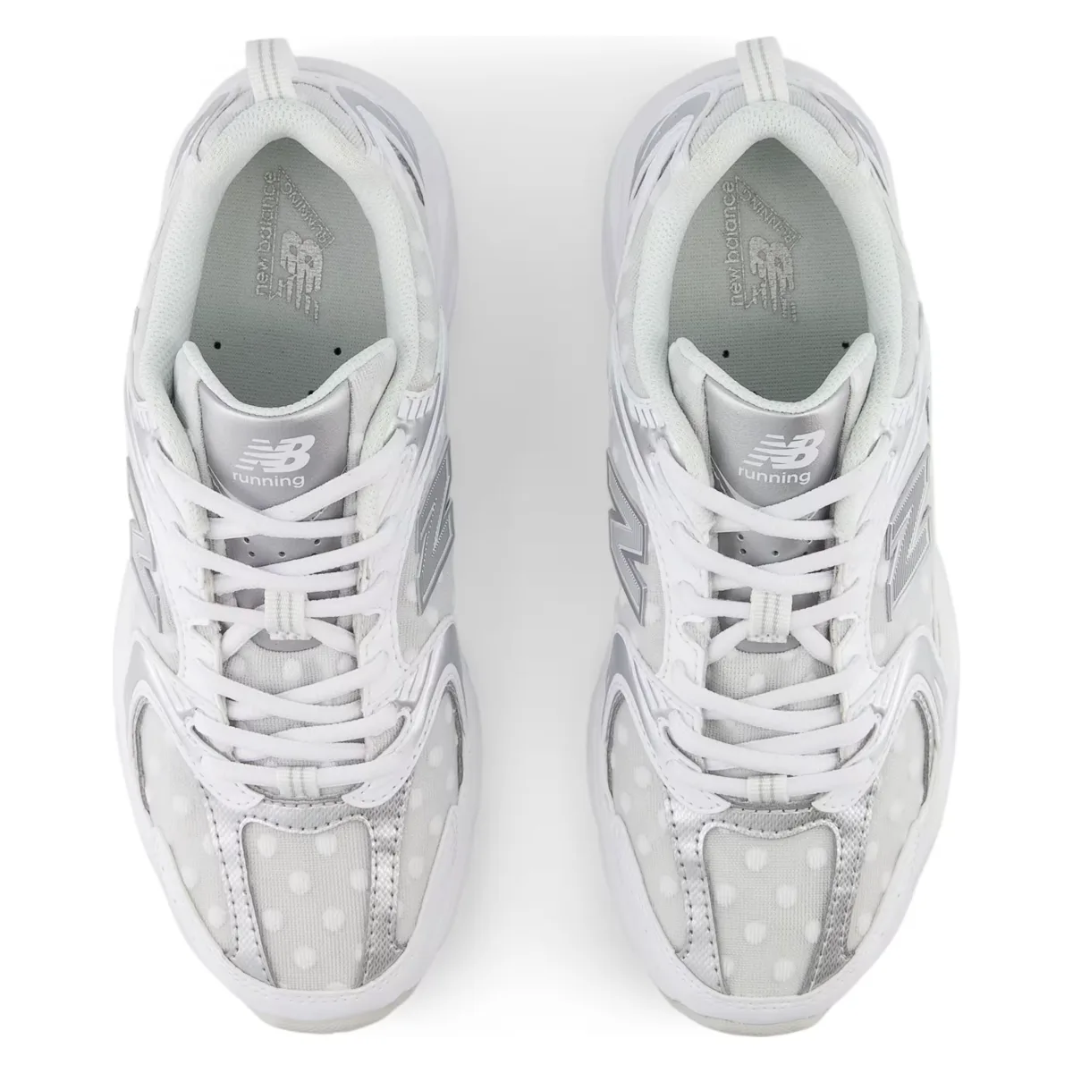 New Balance 530 "White Metallic Polka Dots"