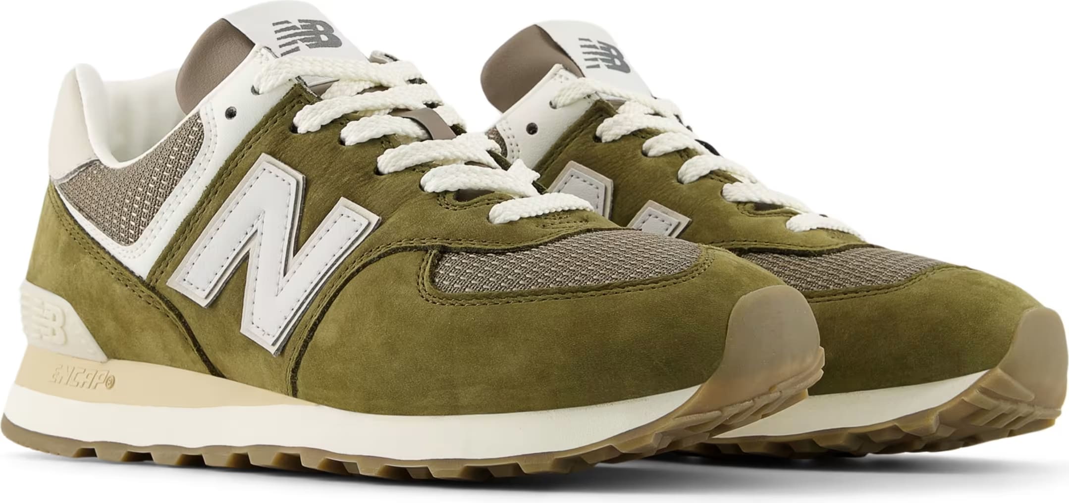 New Balance 574 "Calcium Dark Silver Metallic"