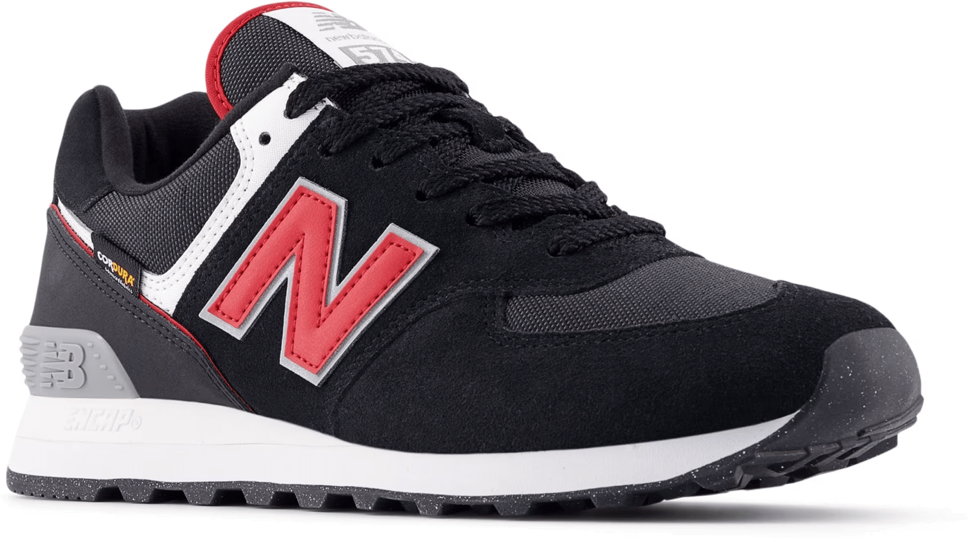 New Balance 574 Cordura "Black White"