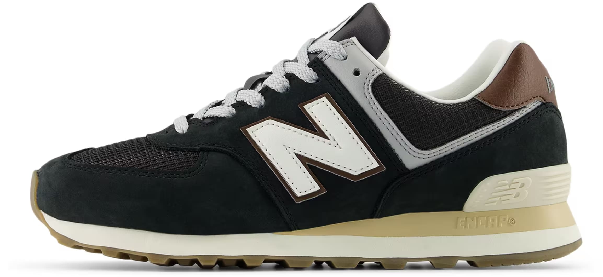 New Balance 574 "Brown Dark Silver Metallic"