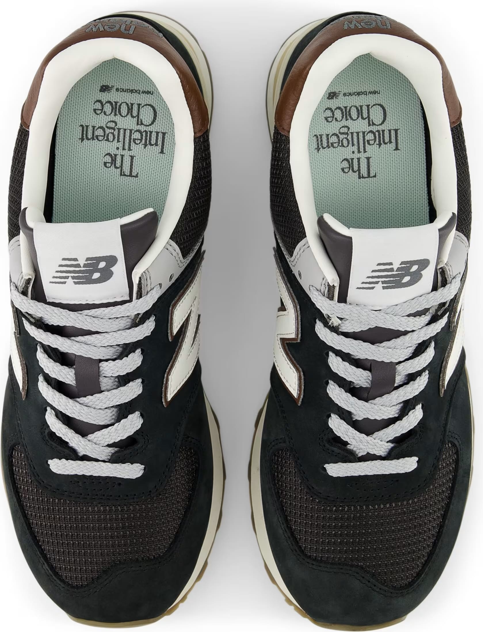 New Balance 574 "Brown Dark Silver Metallic"