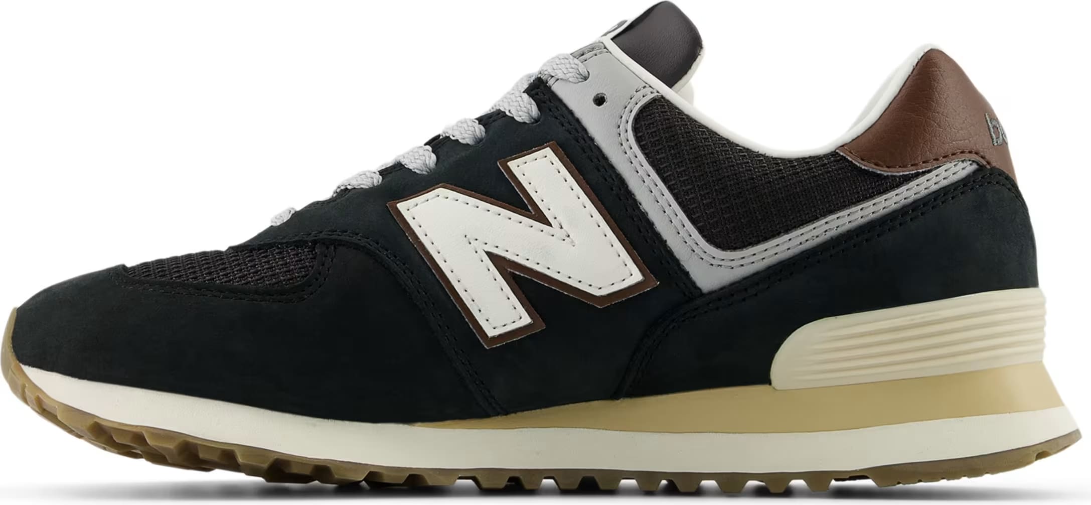New Balance 574 "Brown Dark Silver Metallic"