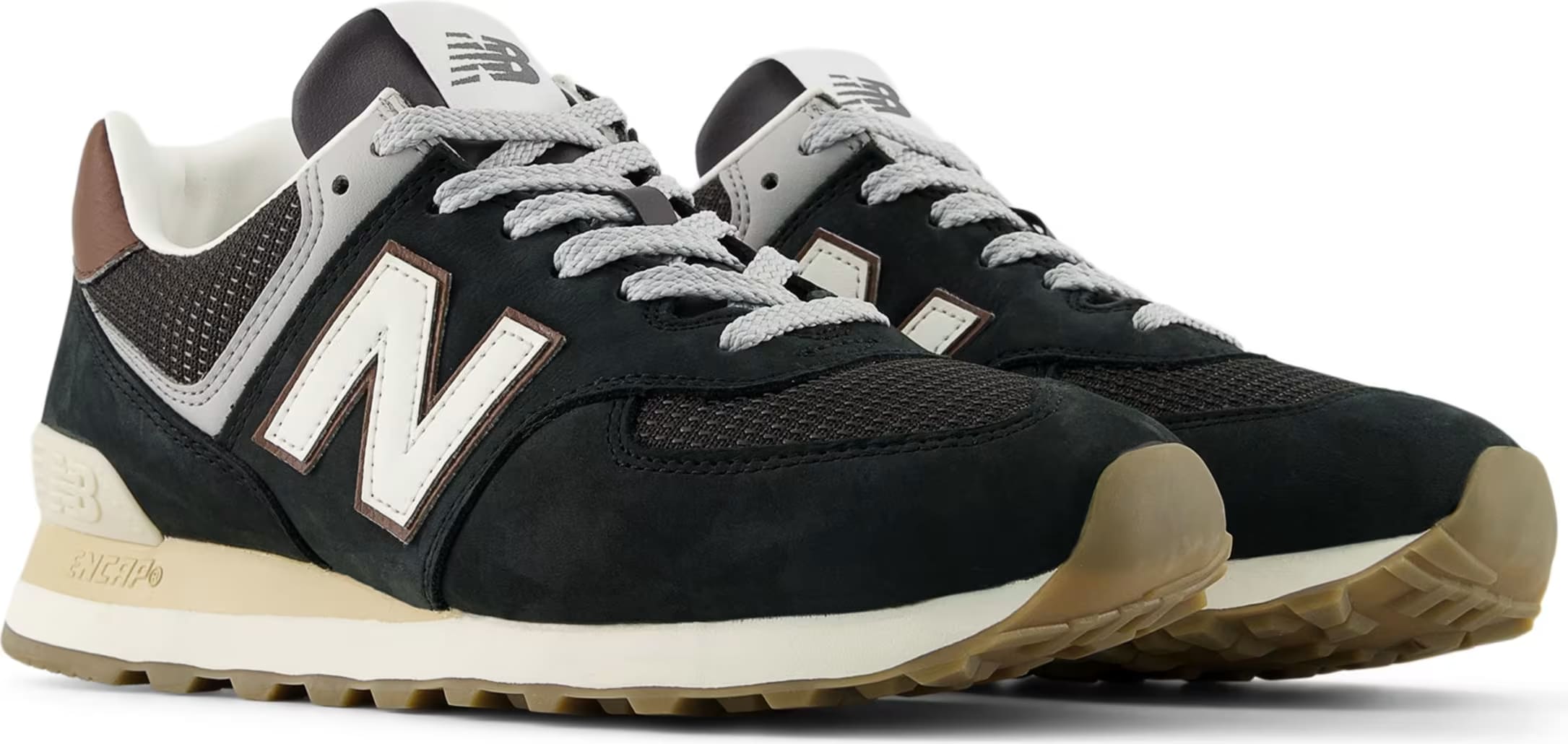 New Balance 574 "Brown Dark Silver Metallic"