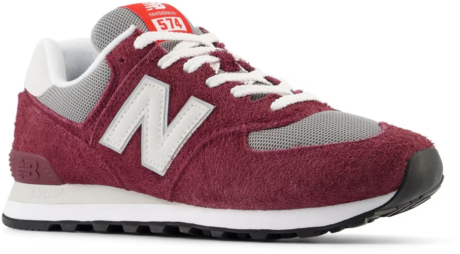 New Balance 574 Claret White