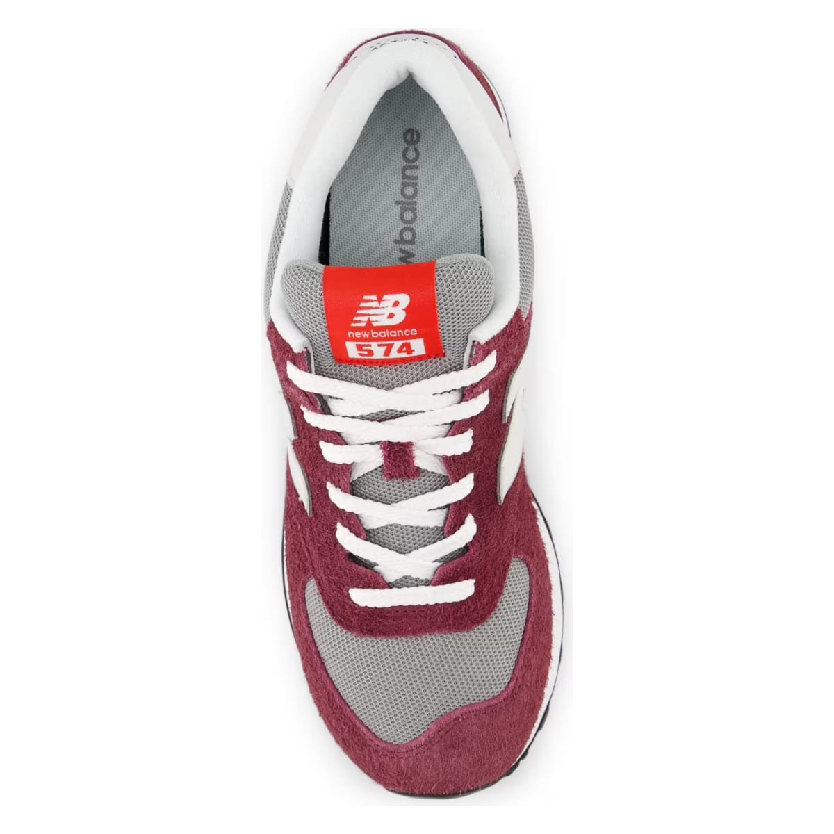 New Balance 574 Claret White