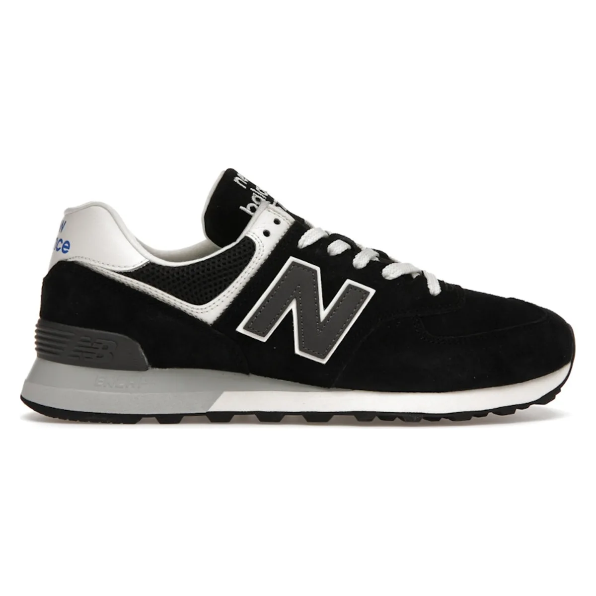 New Balance 574 Black White Grey