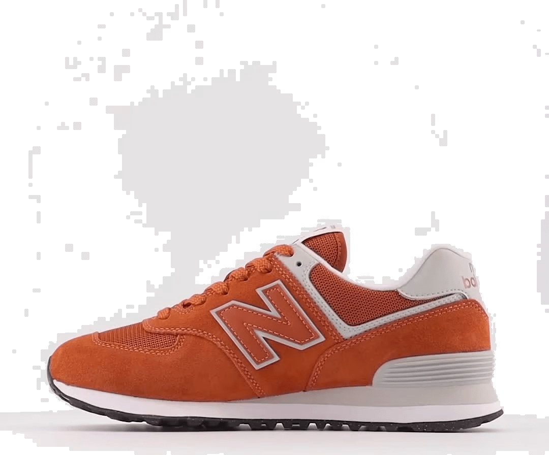 New Balance 574 Orange Grey