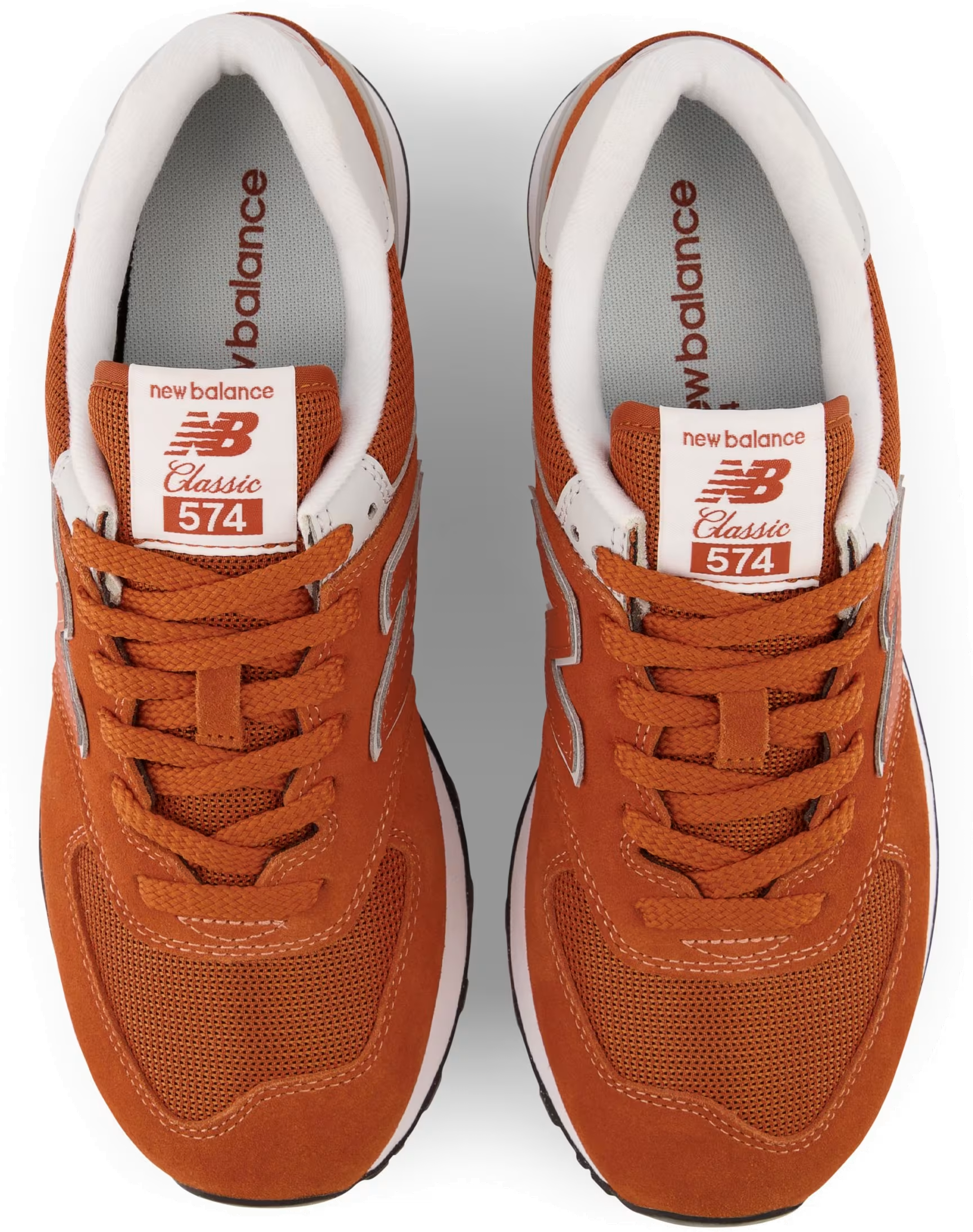 New Balance 574 Orange Grey