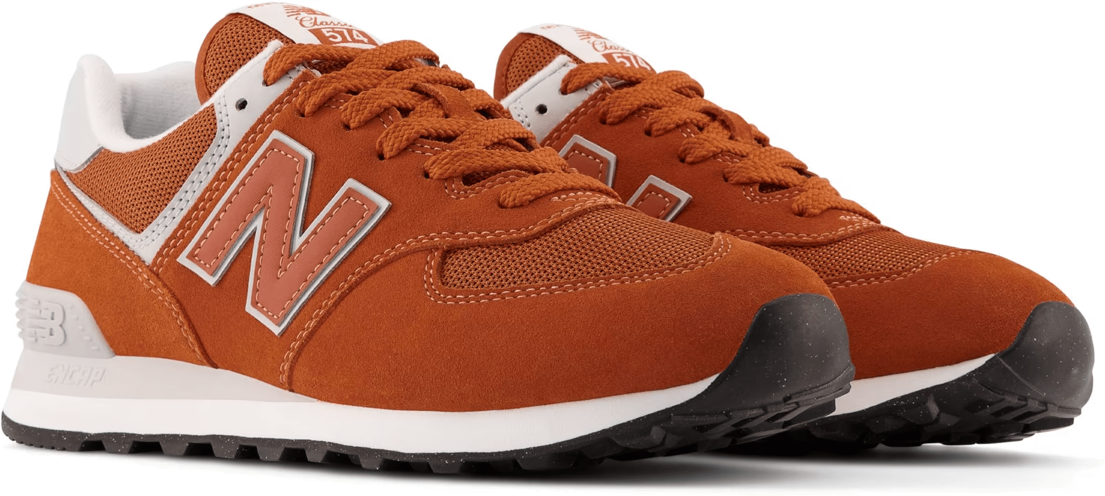 New Balance 574 Orange Grey