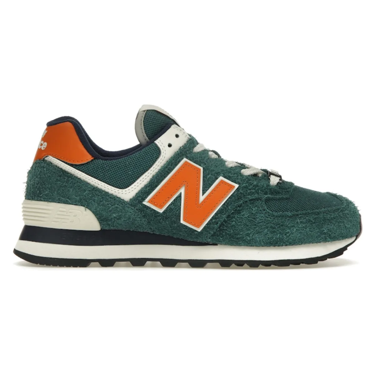 New Balance 574 Aqua Green Orange