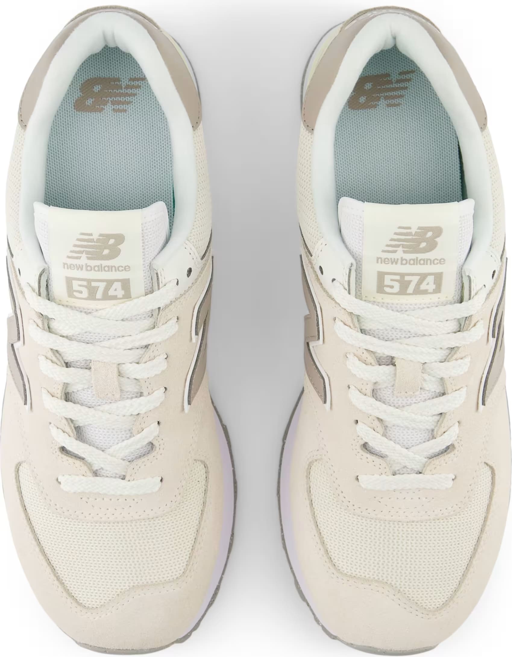 New Balance 574 Linen Light Mushroom