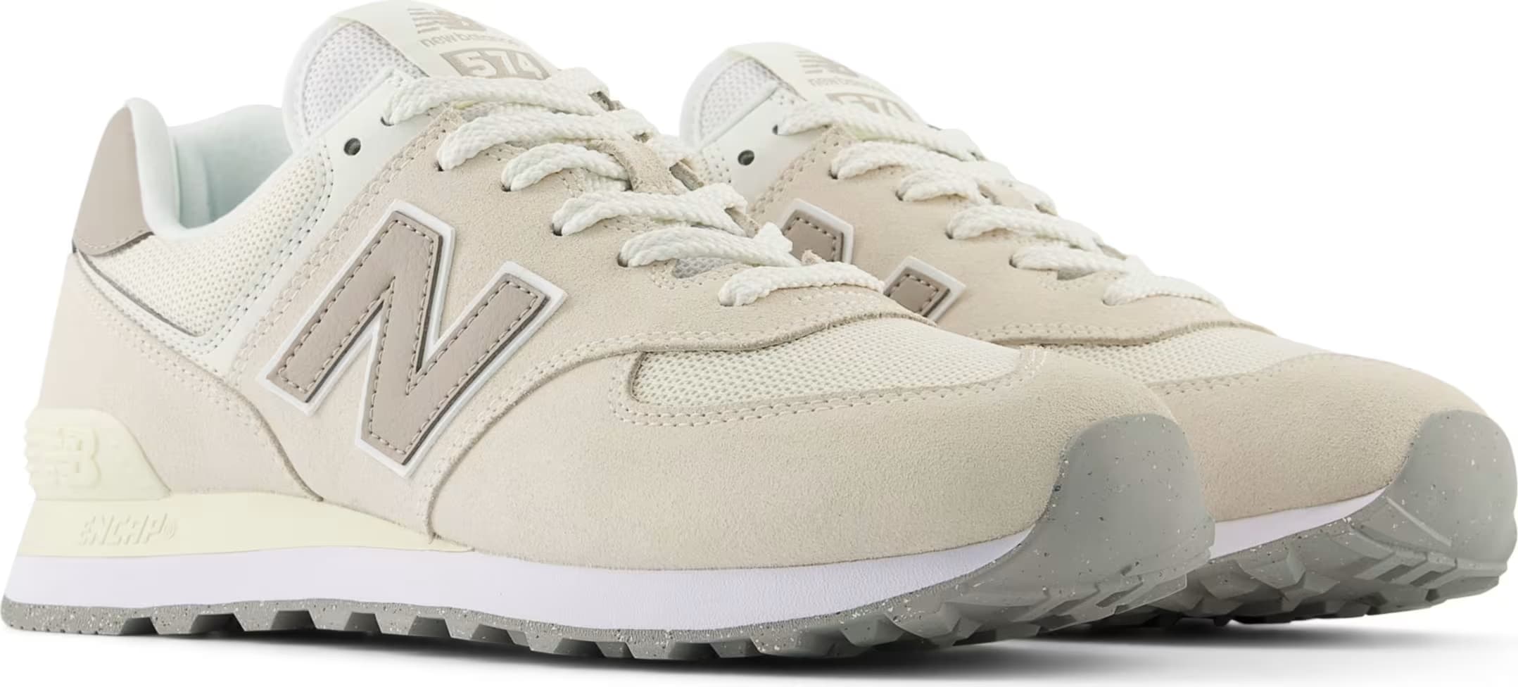 New Balance 574 Linen Light Mushroom