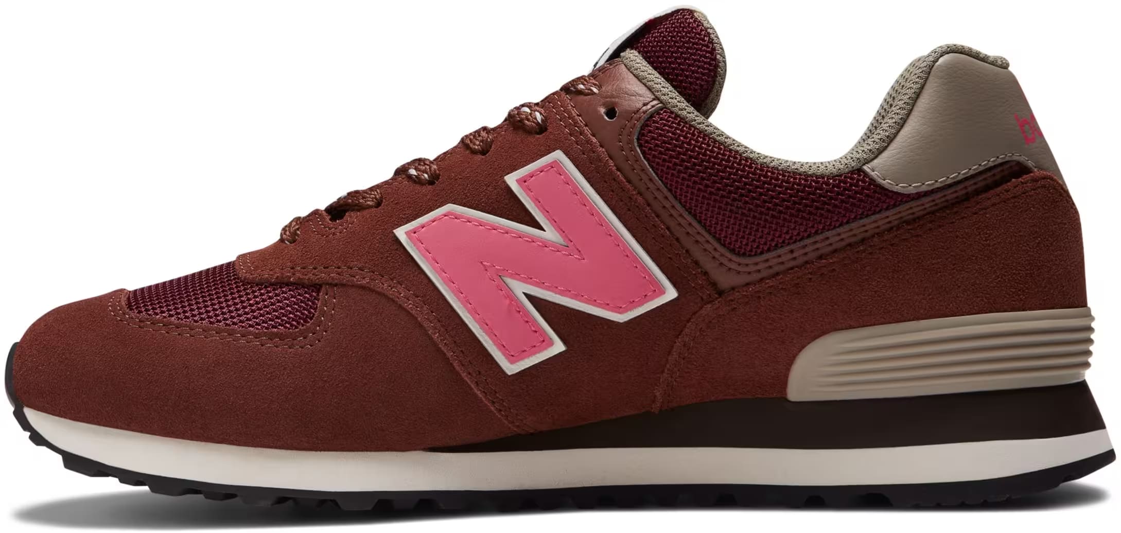 New Balance 574 Brown Pink