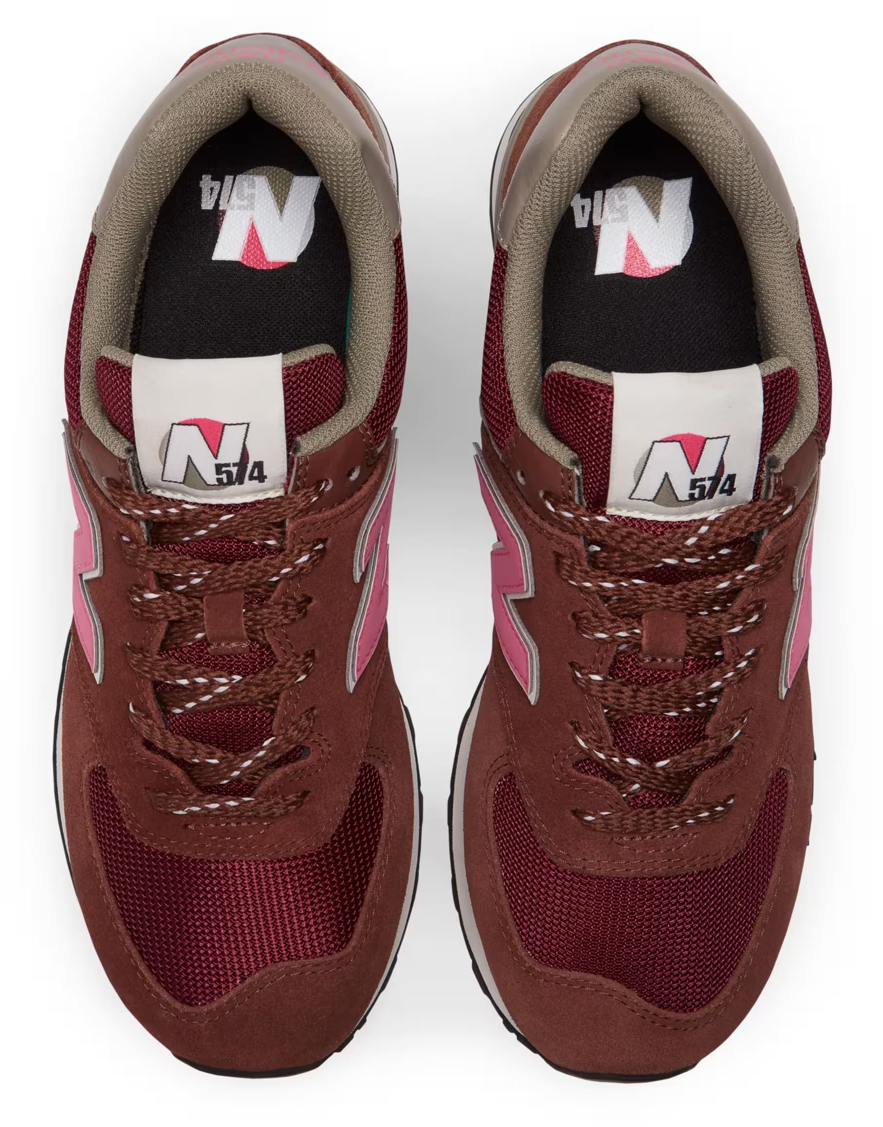 New Balance 574 Brown Pink