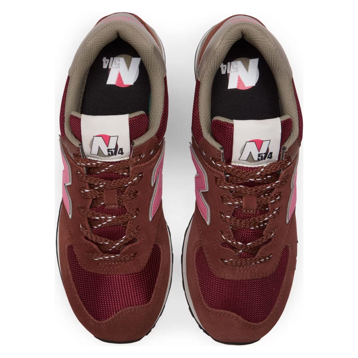 New Balance 574 Brown Pink