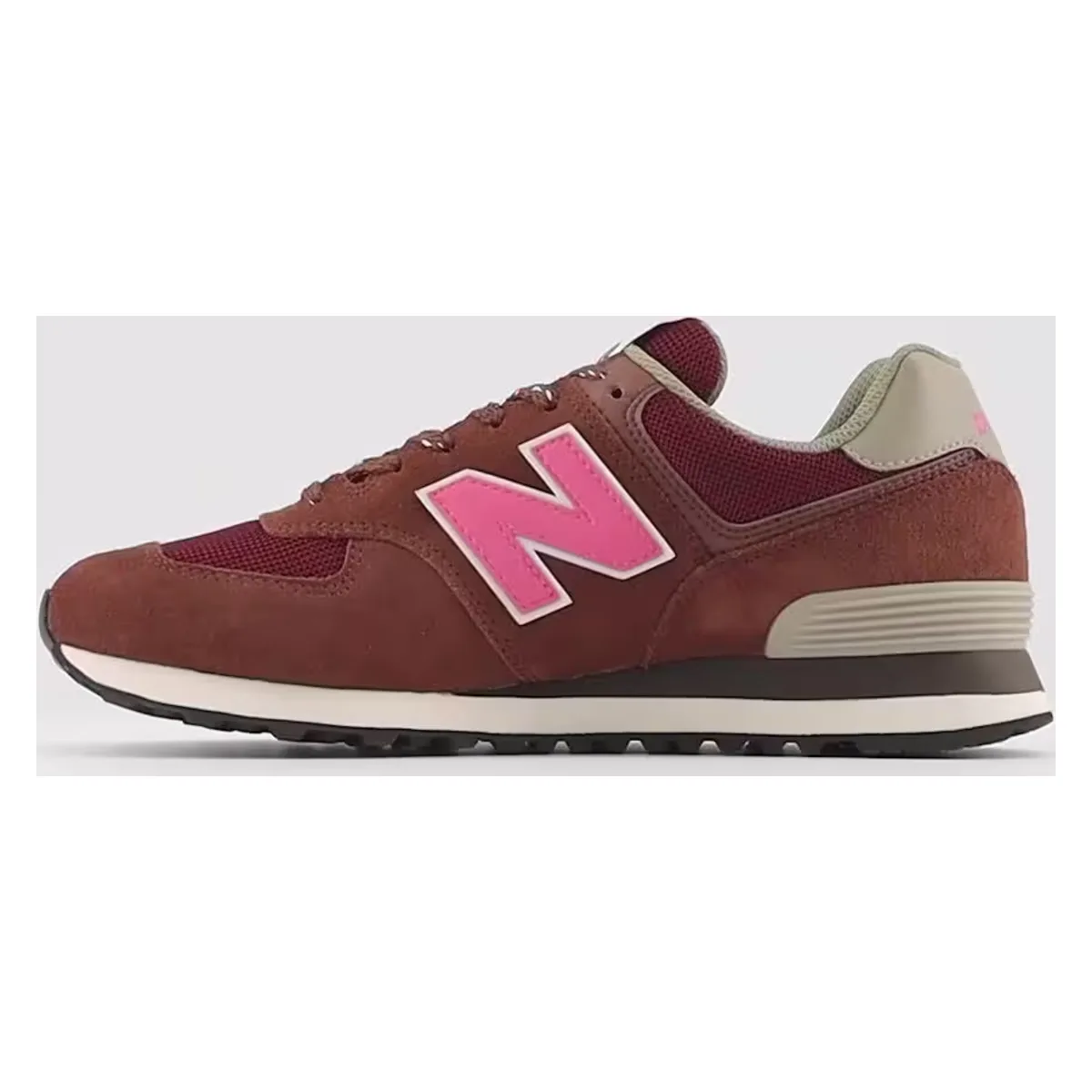 New Balance 574 Brown Pink