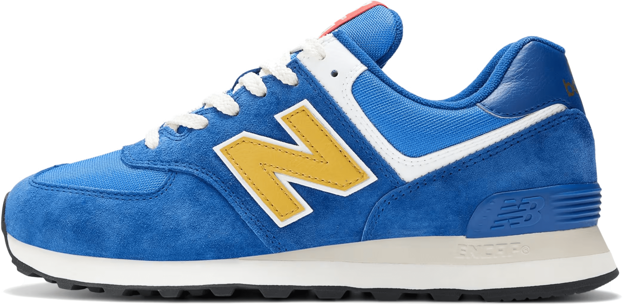 New Balance 574 Royal Blue Gold