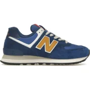 New Balance 574 Royal Blue Gold