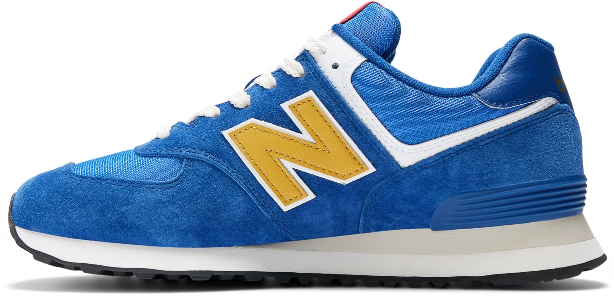 New Balance 574 Royal Blue Gold