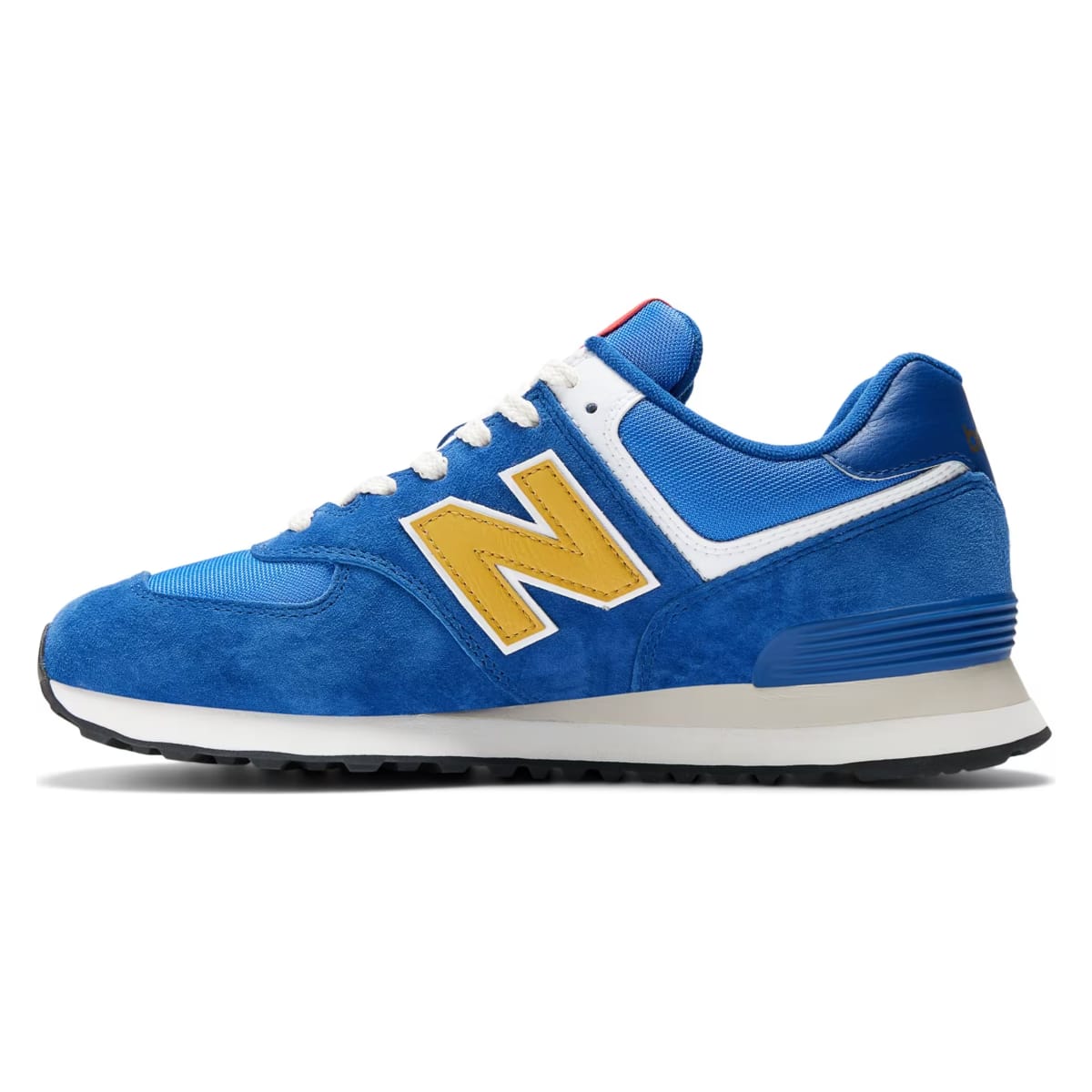 New Balance 574 Royal Blue Gold