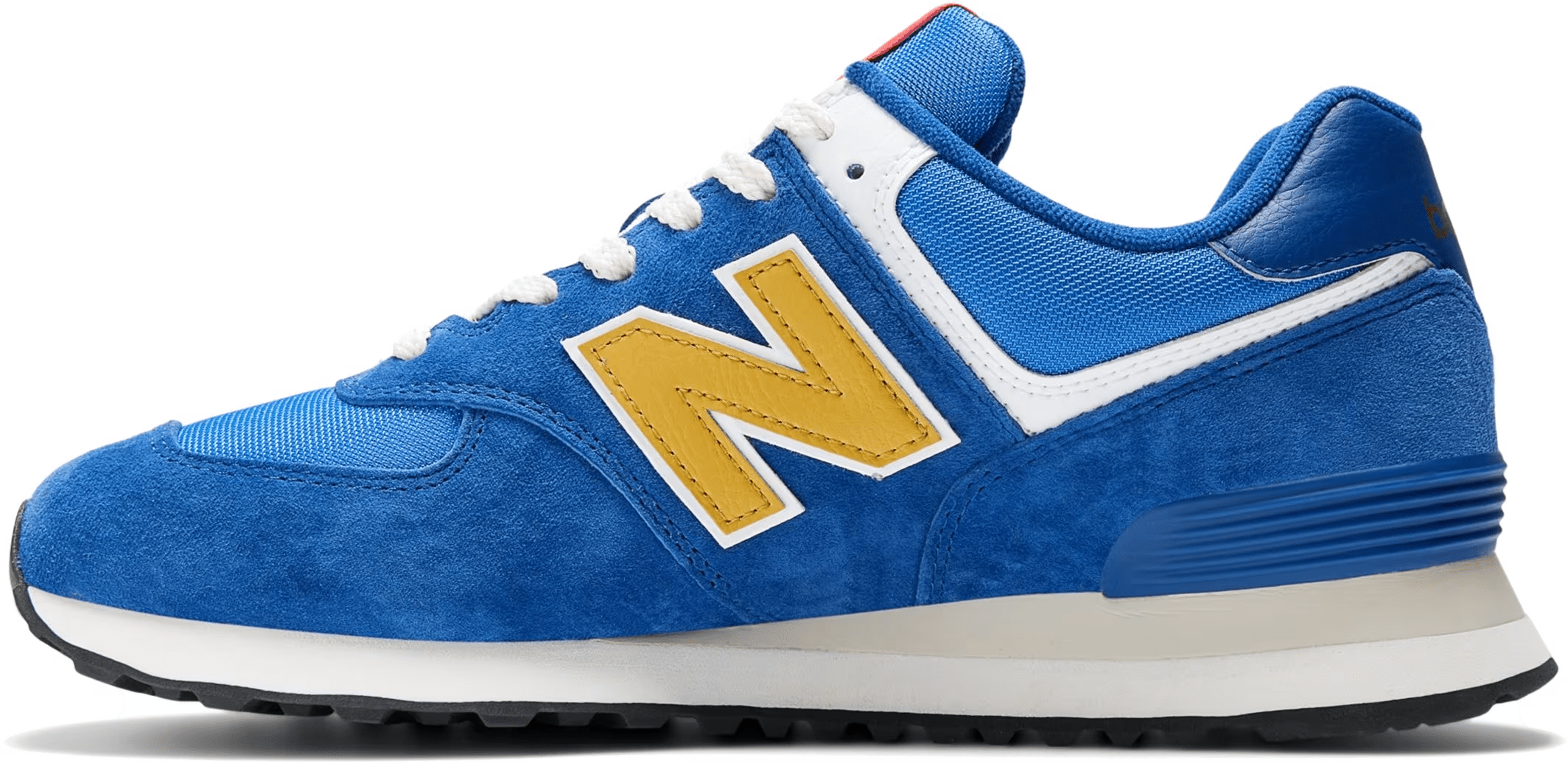 New Balance 574 Royal Blue Gold