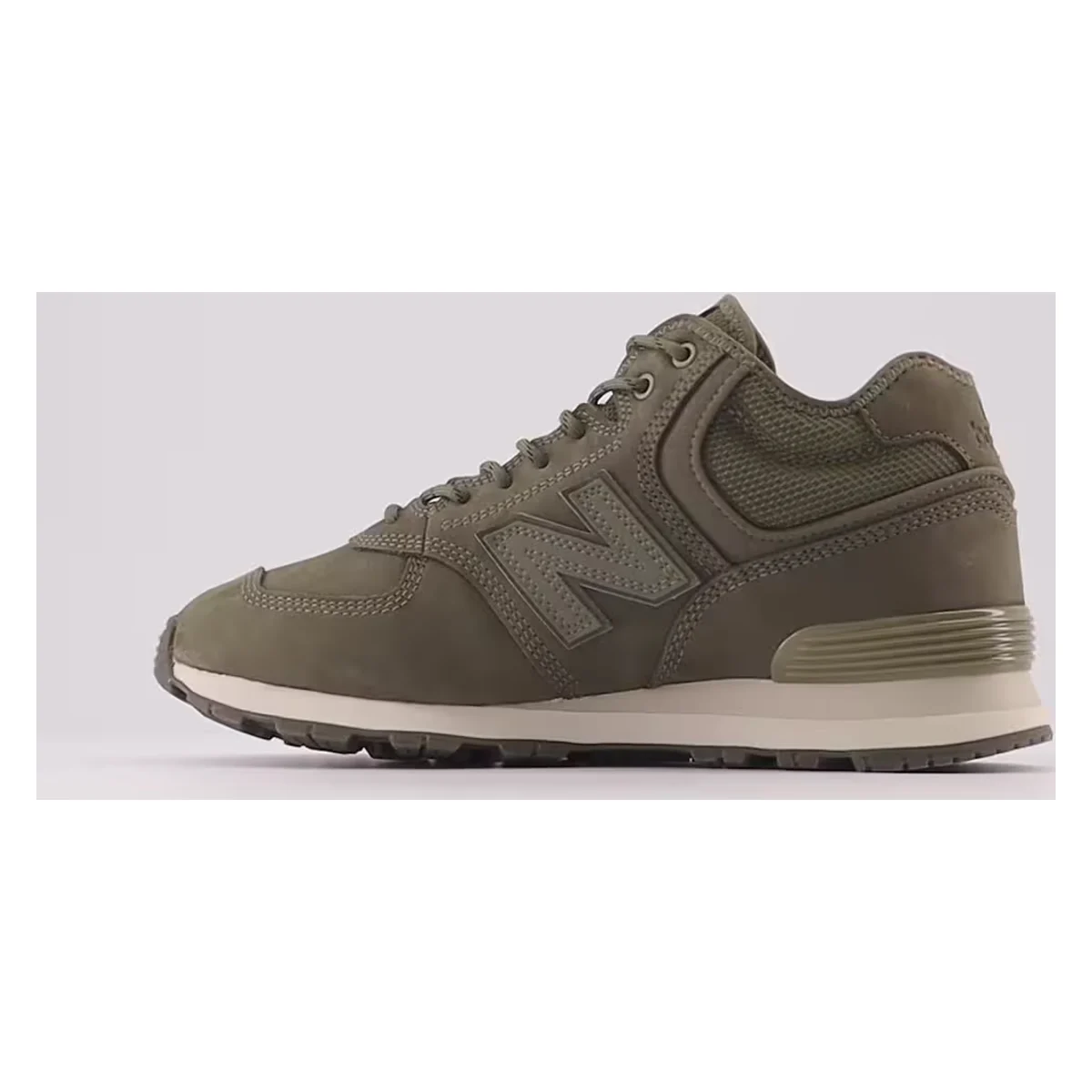 New Balance 574 Olive Black