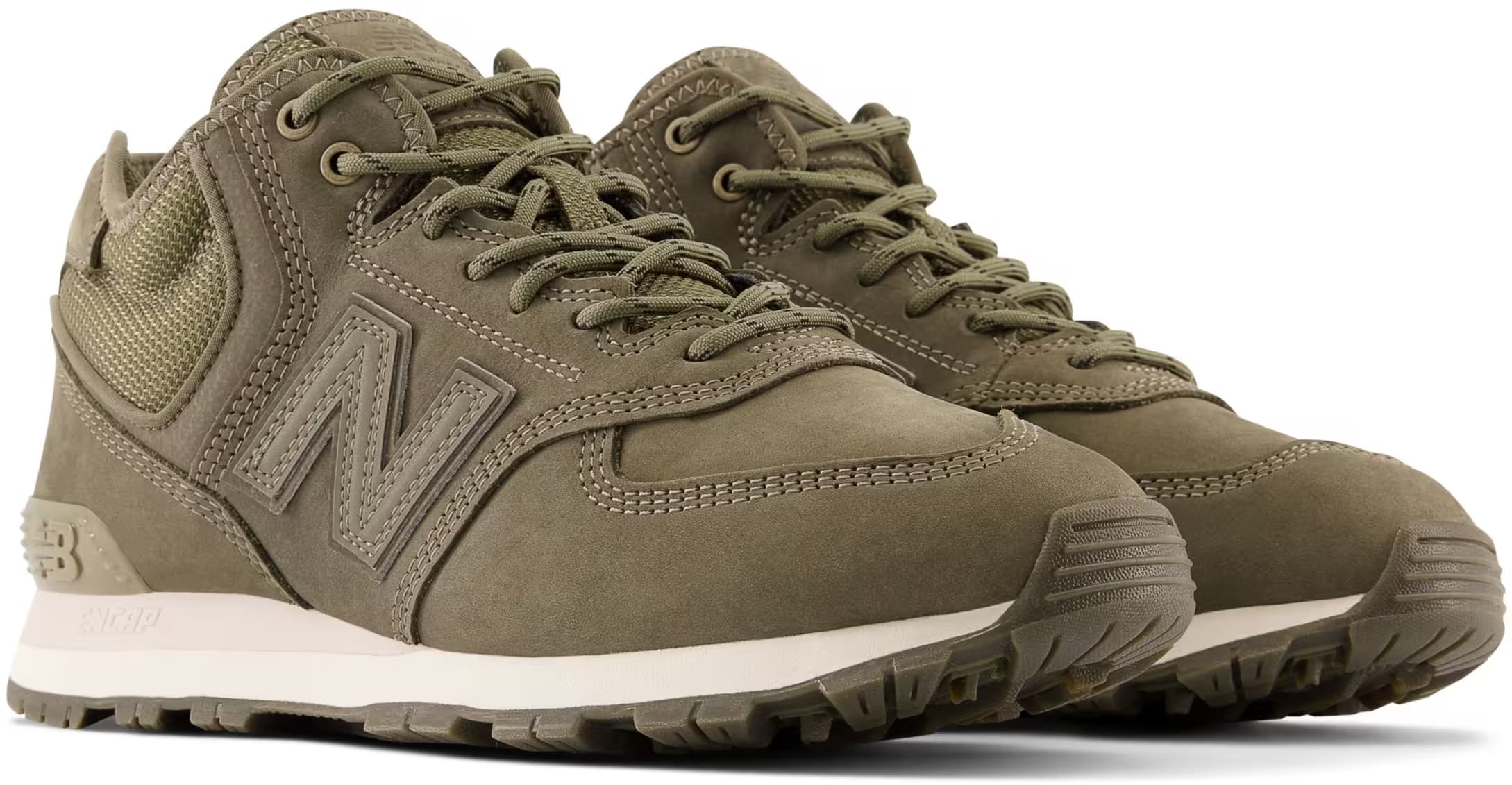 New Balance 574 Olive Black