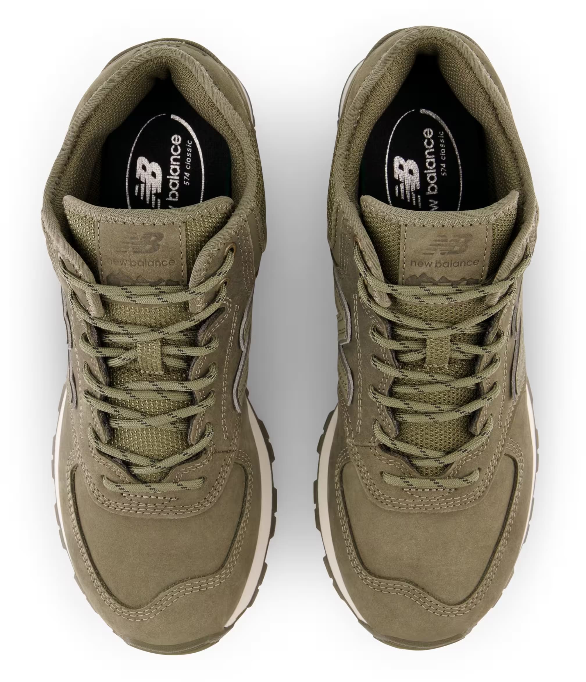 New Balance 574 Olive Black