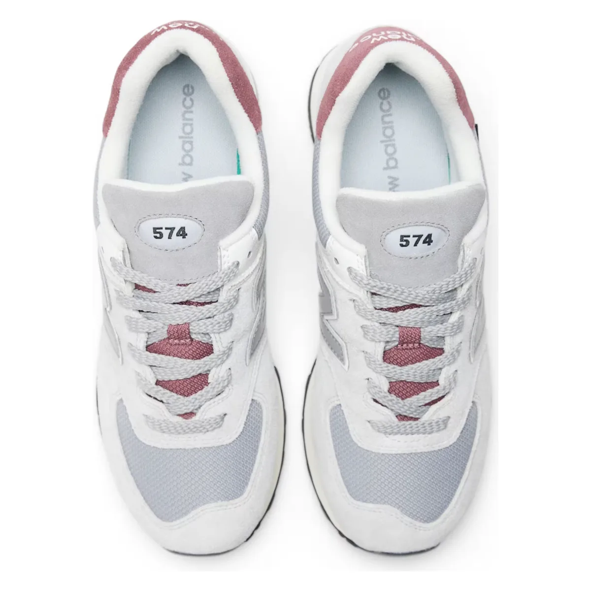 New Balance 574 Cordura Grey Brick Red