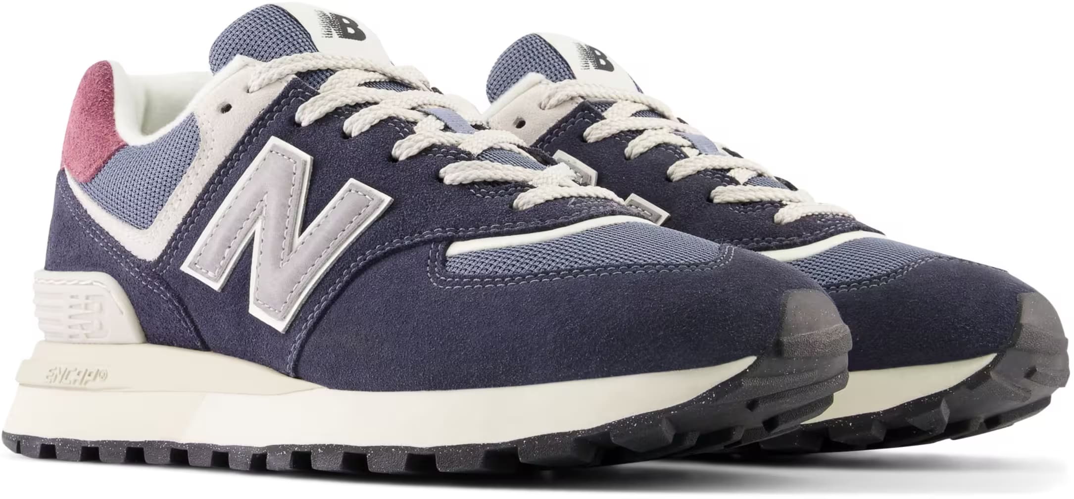 New Balance 574 Legacy Navy Grey Pink