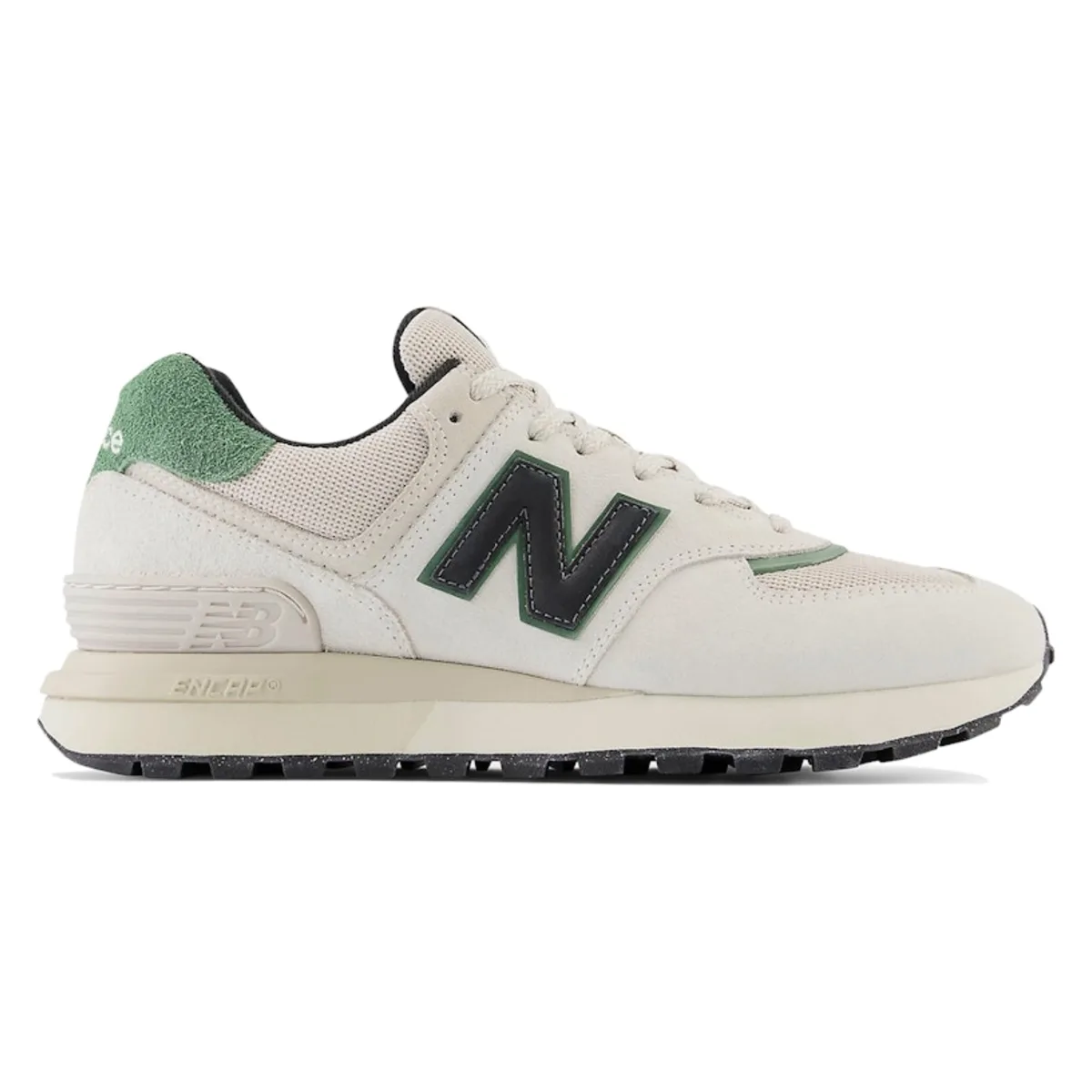 New Balance 574 Legacy White Black Green