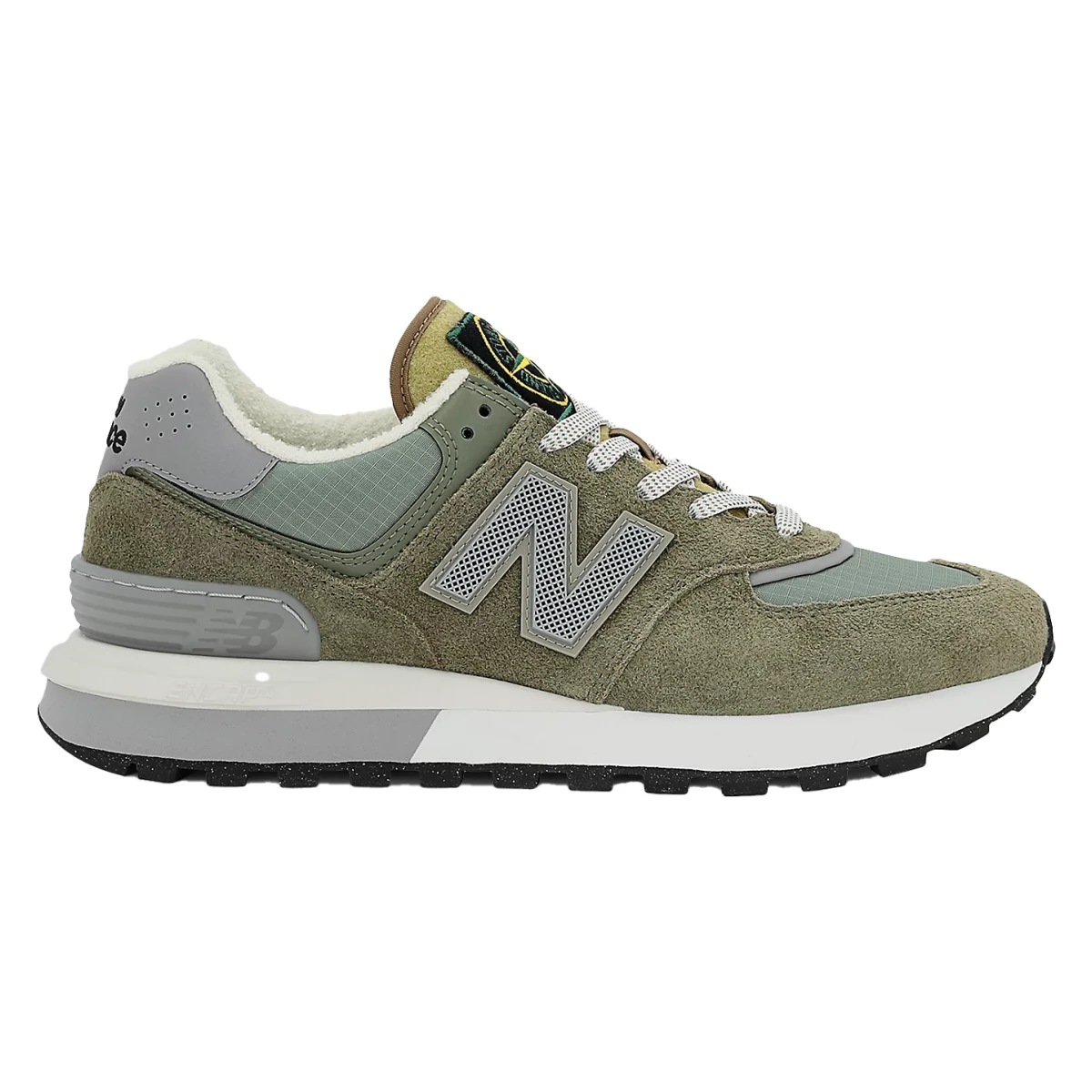 Stone Island x New Balance 574 Legacy "Green"