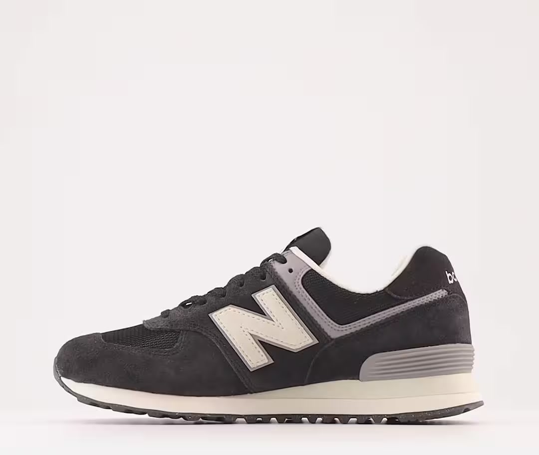 New Balance 574 Double Navy White