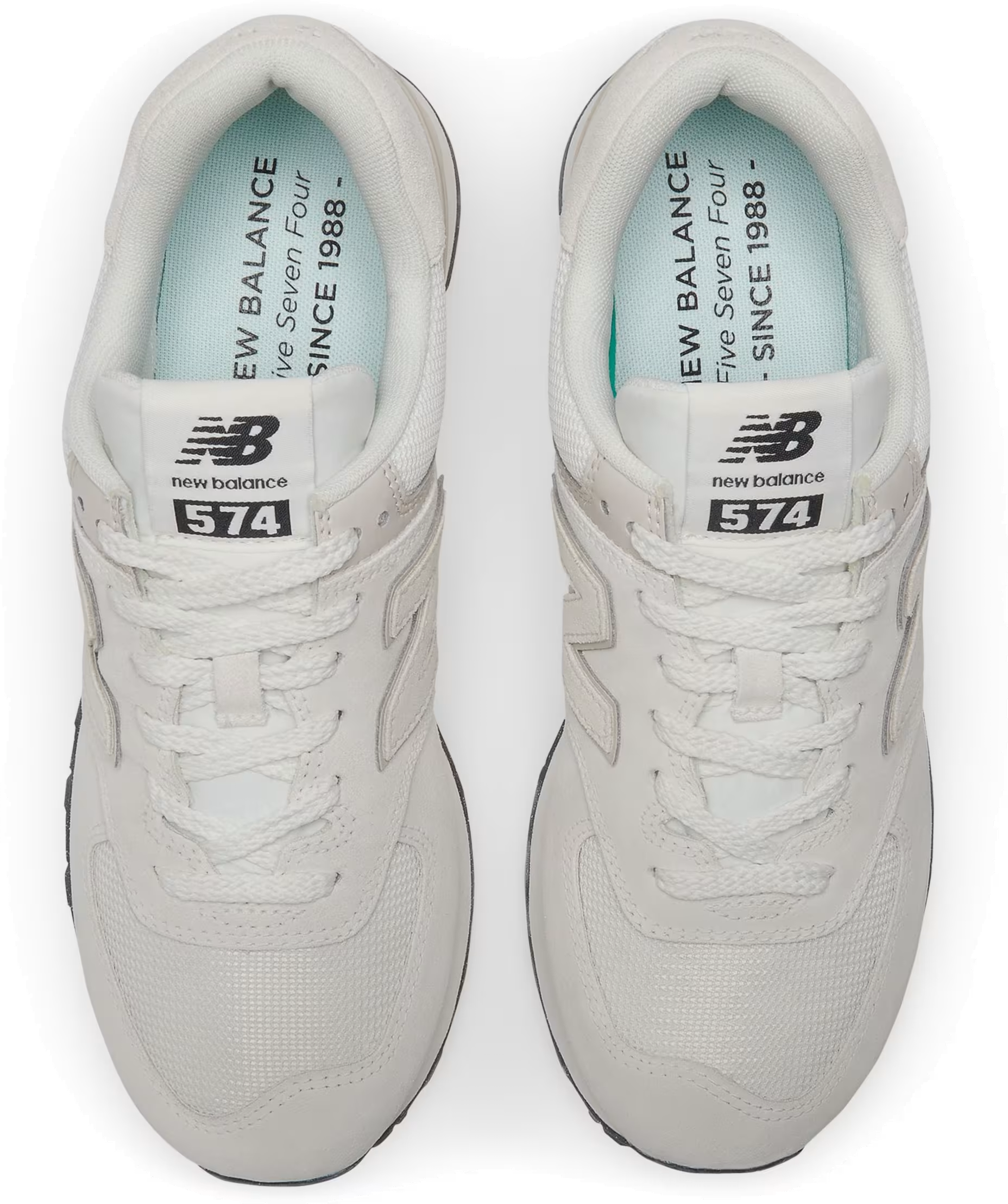 New Balance 574 Off White Grey