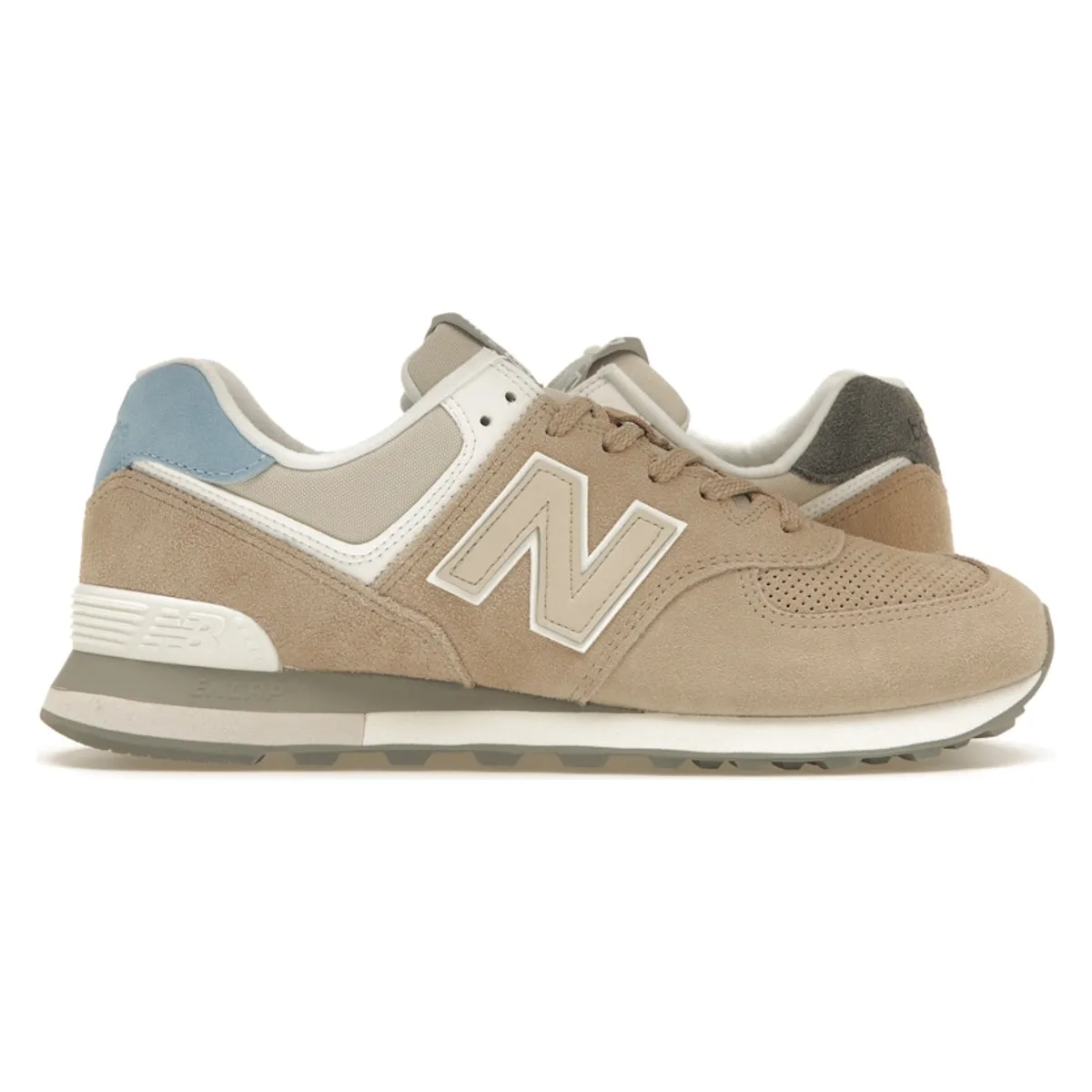 New Balance 574 Brown Light Blue