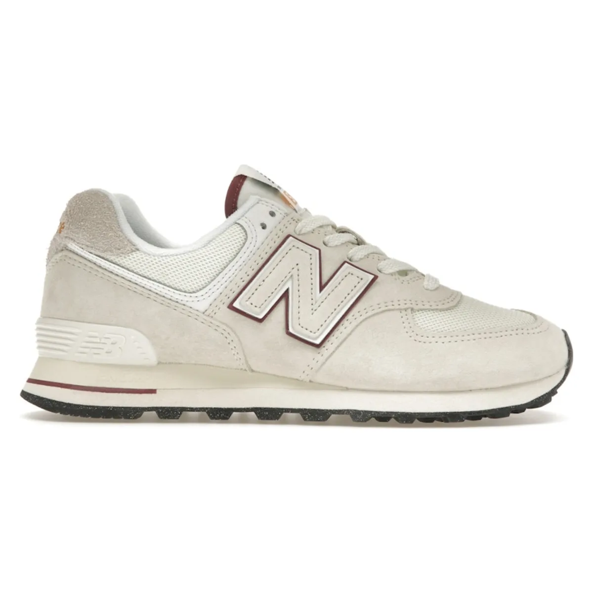 New Balance 574 Off White Burgundy (2023)