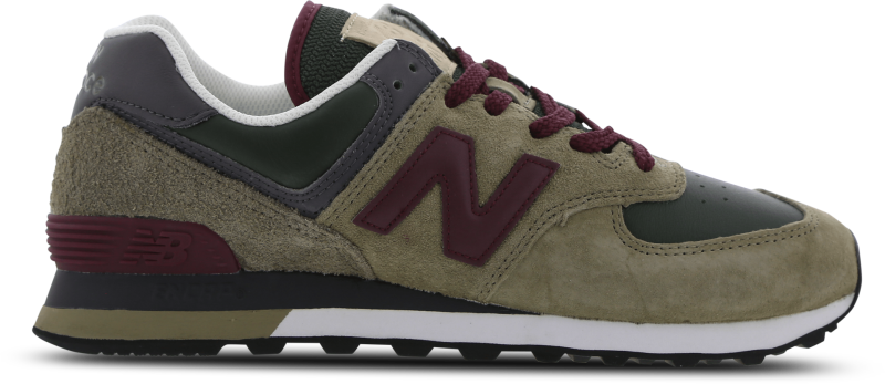 New Balance 574 Covert Green Burgundy U574PN2 Sneaker Squad