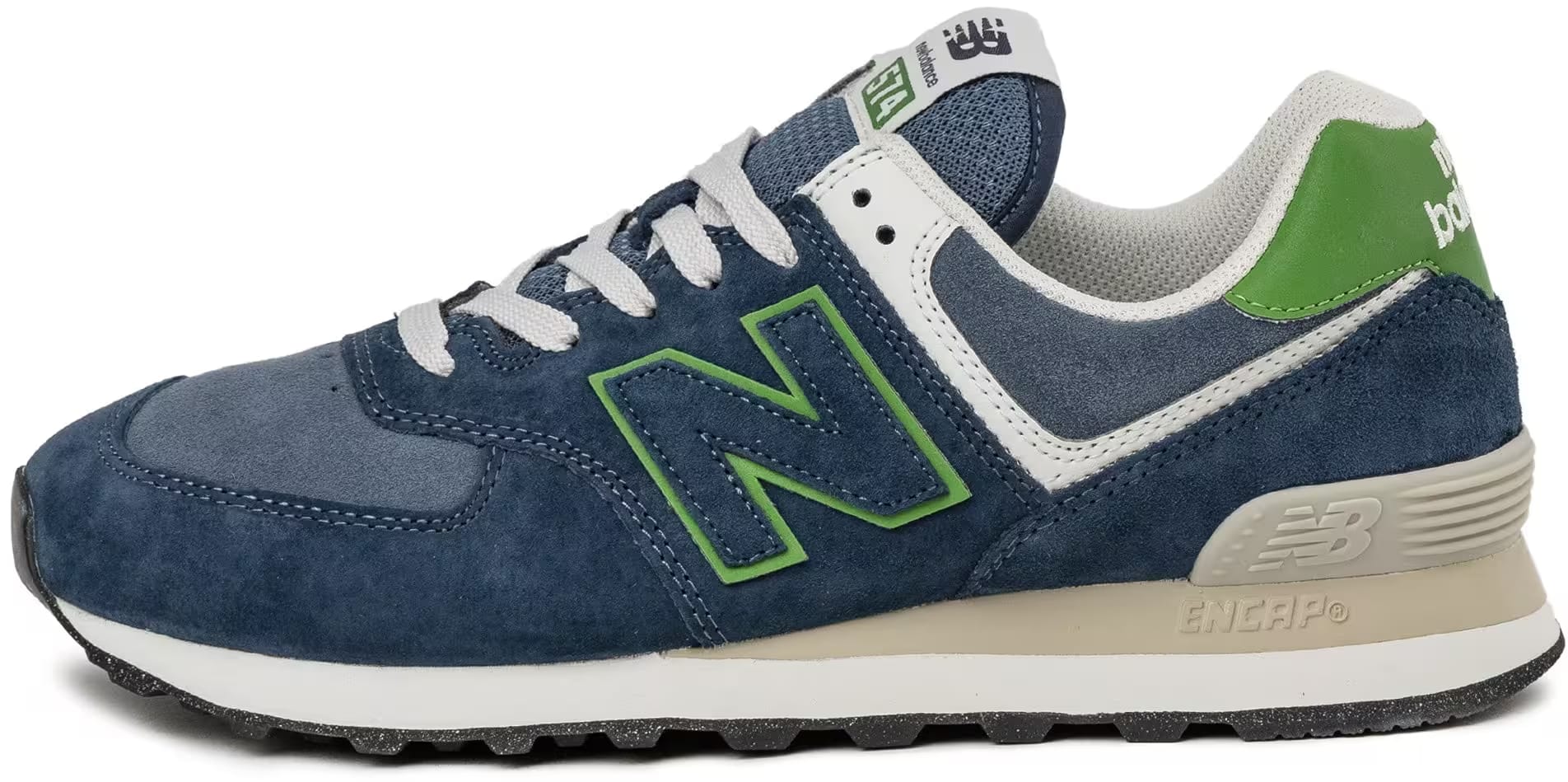 New Balance 574 Navy Alpine Green
