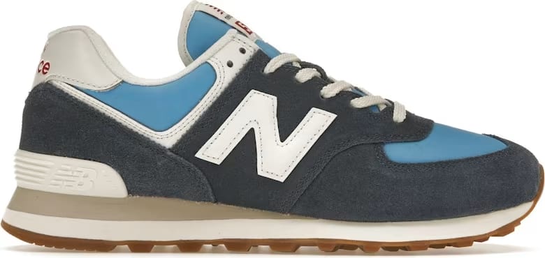 New Balance 574 Blue White Gum