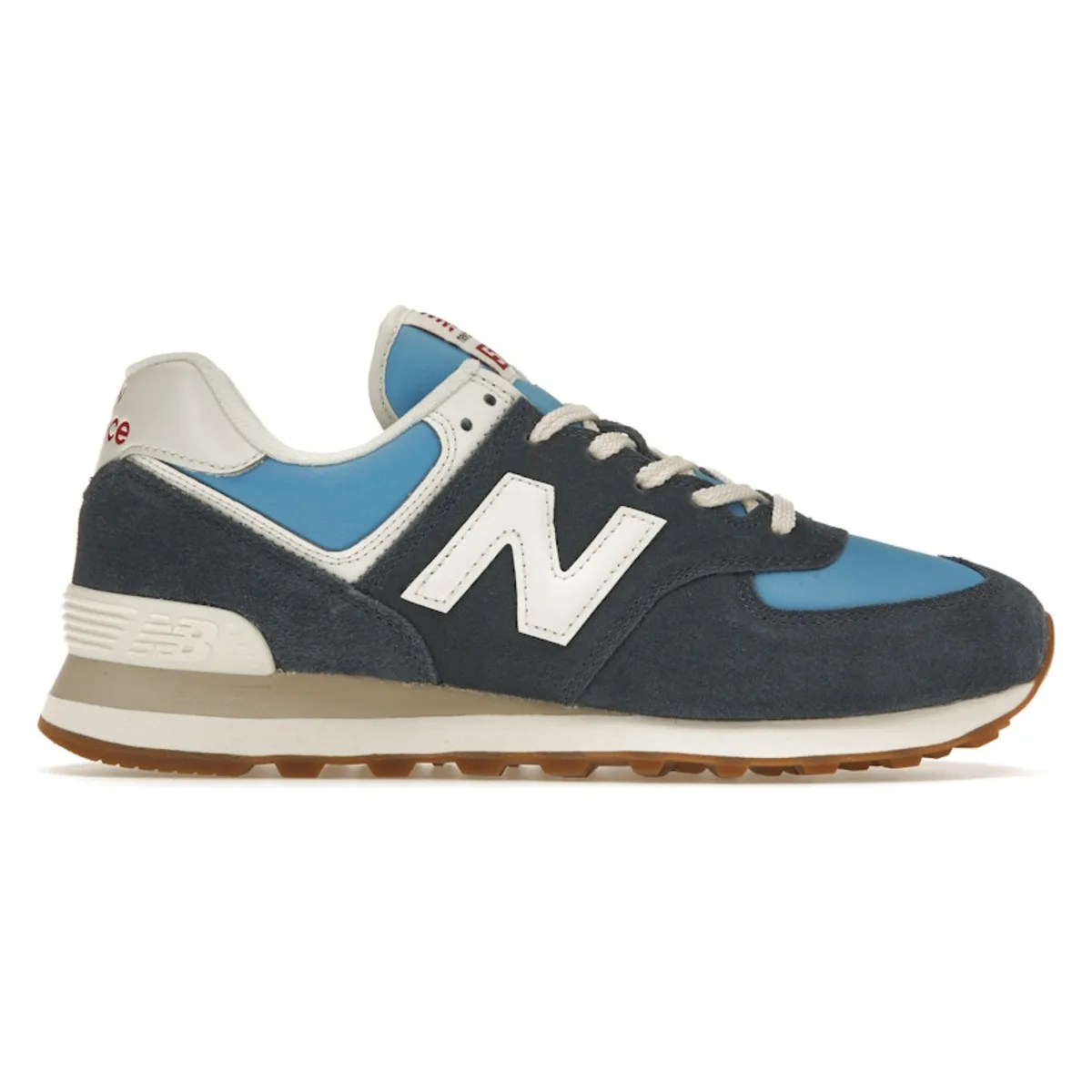New Balance 574 Blue White Gum