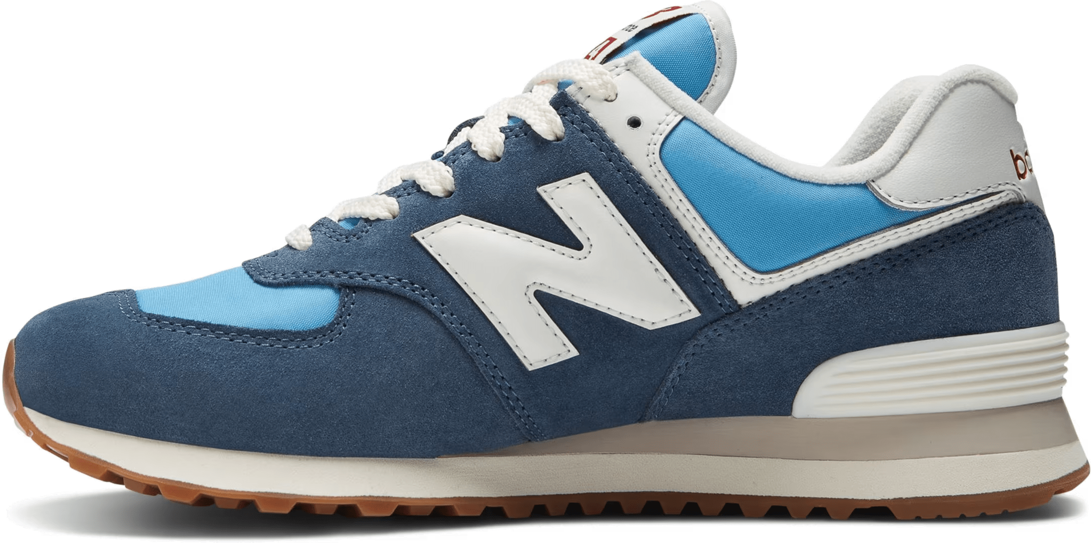 New Balance 574 Blue White Gum
