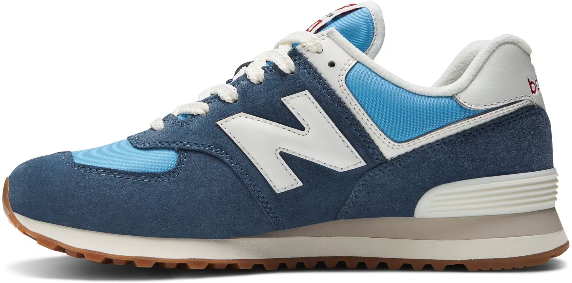 New Balance 574 Blue White Gum