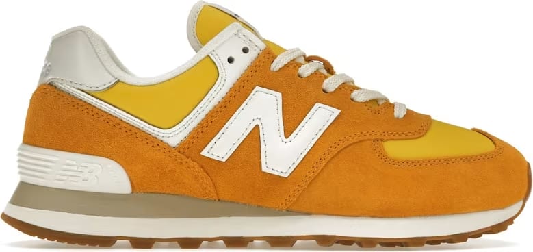New Balance 574 Retro Bright Pack Orange Yellow