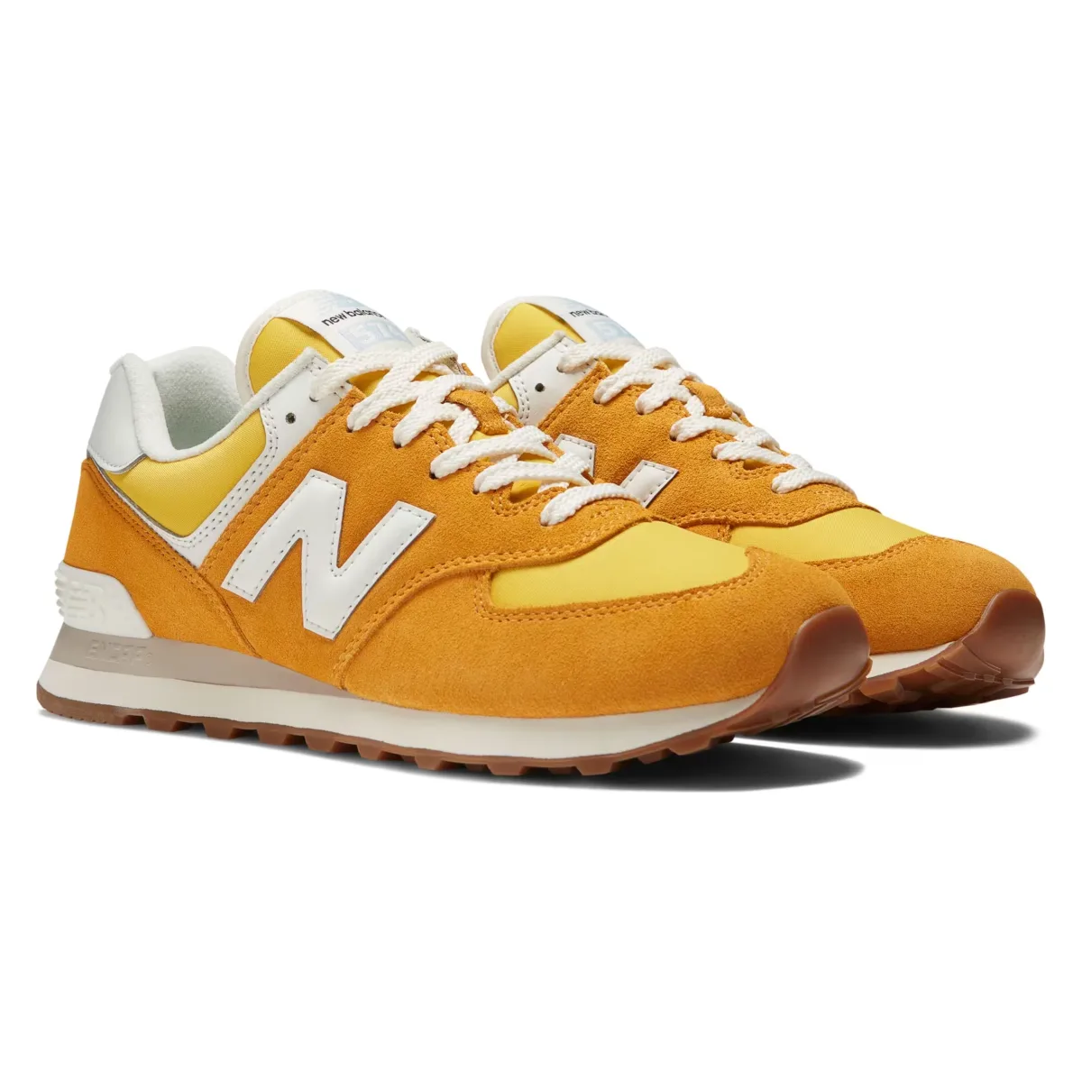 New Balance 574 Retro Bright Pack Orange Yellow