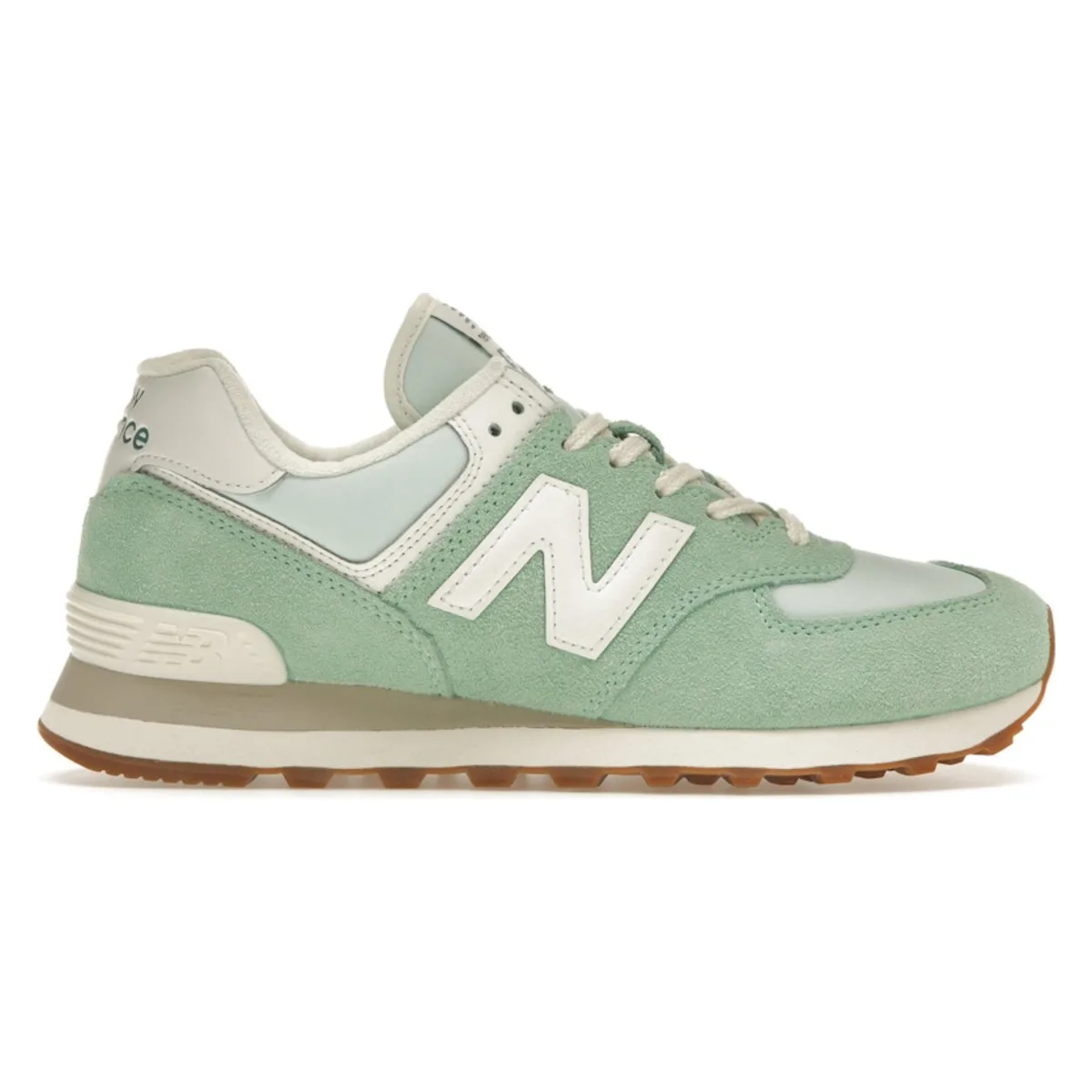 New Balance 574 Turquoise Green White Gum