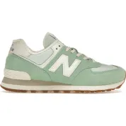 New Balance 574 Turquoise Green White Gum